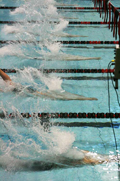 Swimmers set records, advance to finals