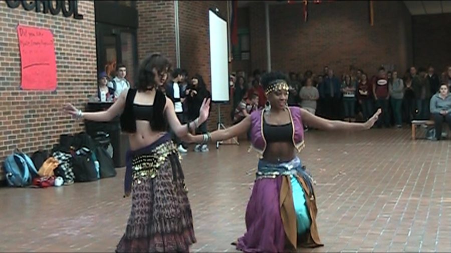 Global Village Dancers light it up