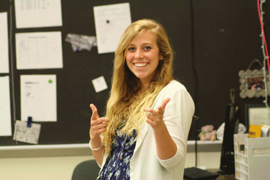 Julia Schaller ran on the ballot unopposed. She will take the office as student body vice president next year.