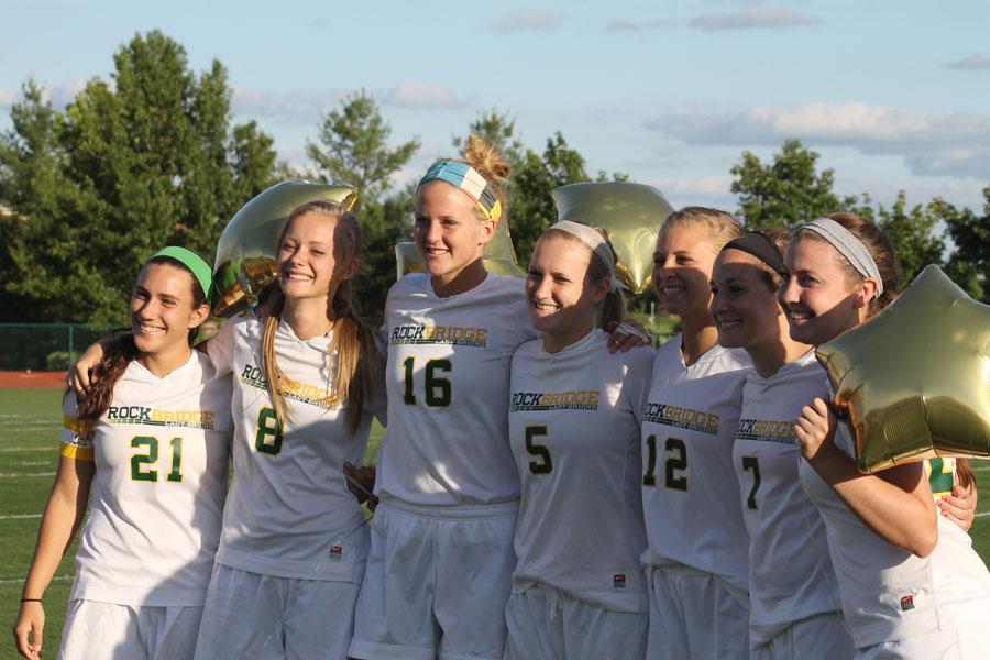 Girls soccer outplays Spartans, honors seniors