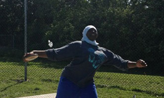 Athlete succeeds underneath hijab