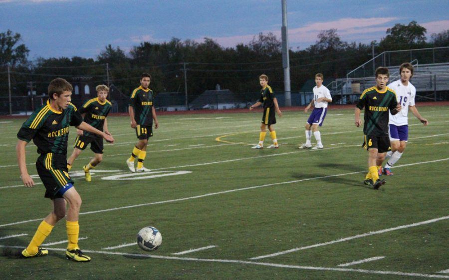 Soccer team triumphs over cross-town rival