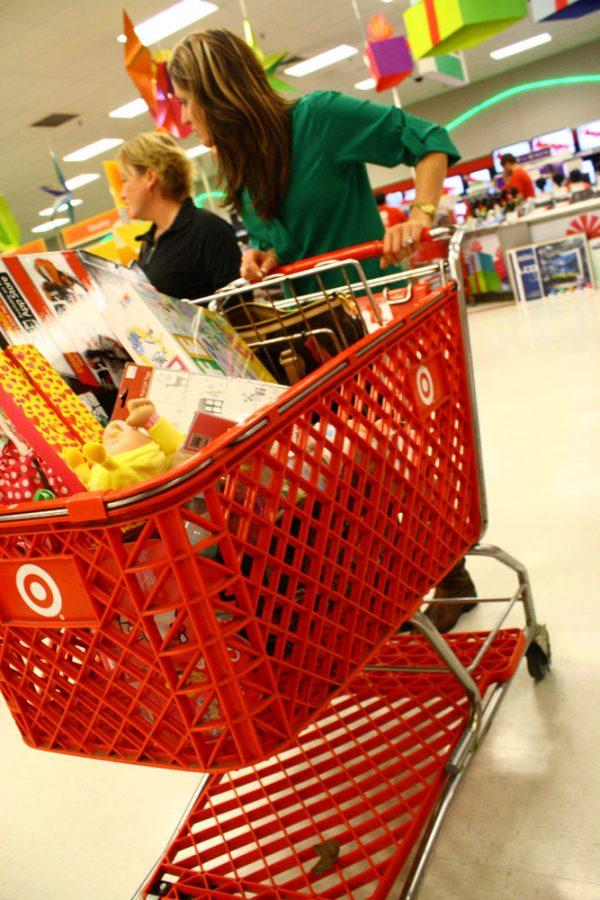 The flow of traffic to the mall hasnt ebbed, despite it being past 3 oclock in the morning. At Target, shoppers move about the store wide awake as they look for discounted items to fill their carts.