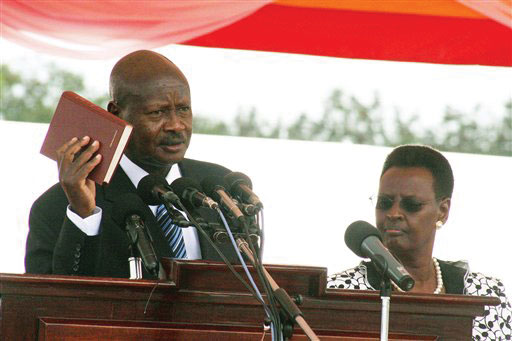 Ugandan President Yoweri Museveni commented Monday, Dec. 17 for the first time on the country's Anti-Homosexuality Bill. Photo used with permission from Associated Press