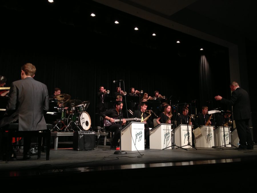The RBHS Jazz Ensemble will perform at the JEN International Conference Jan. 7, 2013 in Atlanta, Georgia. Photo by Lauren Puckett