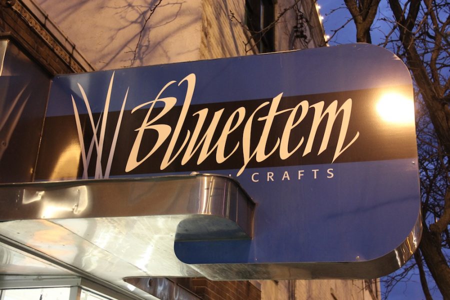 Bluestem Missouri Crafts resides on South Ninth Street. Photo by Asa Lory
