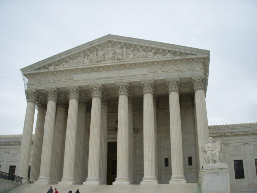 Supreme Court building in Washington, DC. source: Public Domain from www.usda.gov