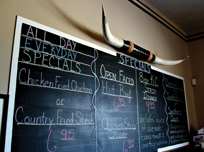 The menu at Angelos, the restaurant nearest to RBHS. Photo by Morgan Berk. 