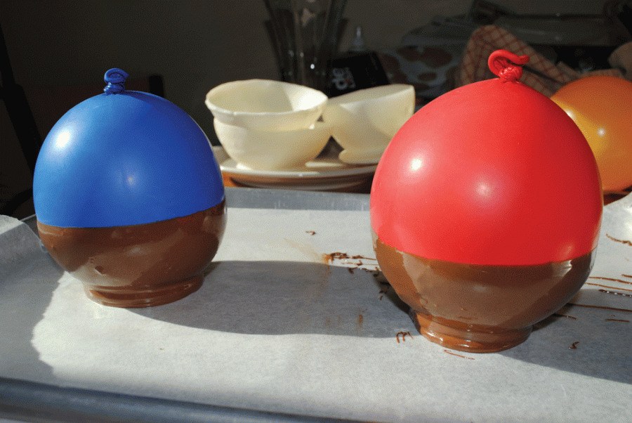 12 DIYs: Chocolate bowls for holiday season