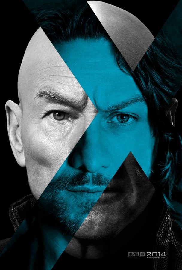 Young and old Professor X/Charles Xavier 