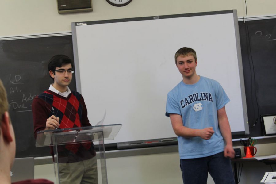 Debate team changes faculty, location next year