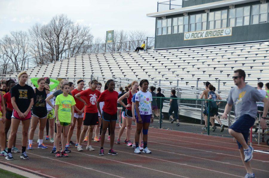 Track and field athletes prepare for upcoming meets as the season progresses.