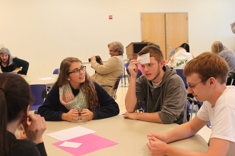 Students attend a youth advisory council Saturday, Oct. 4. Photo by Abby Kempf