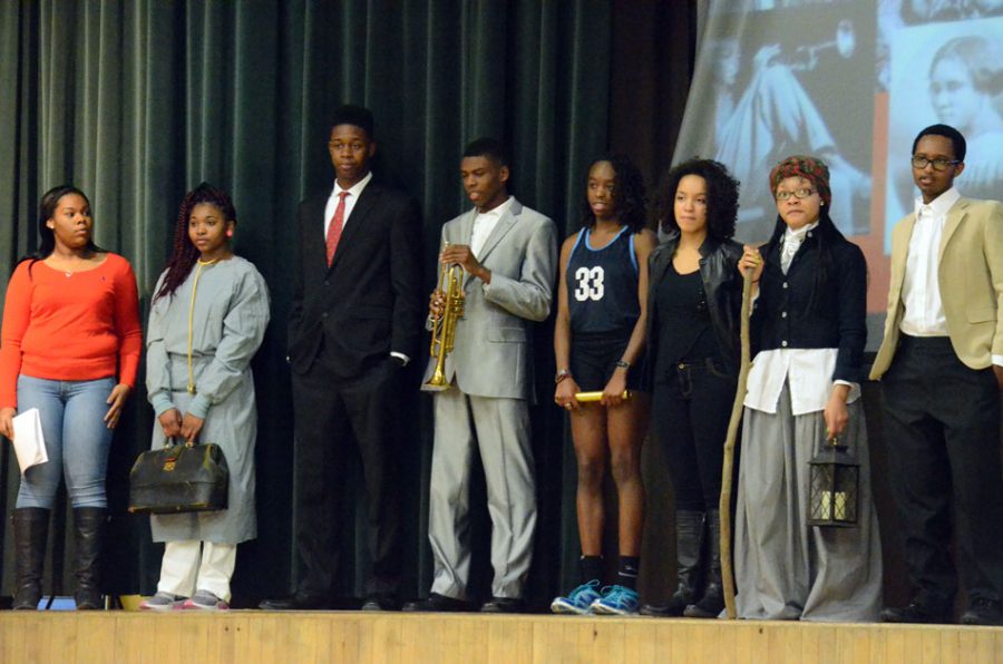 Black history month celebrated during courtwarming assembly