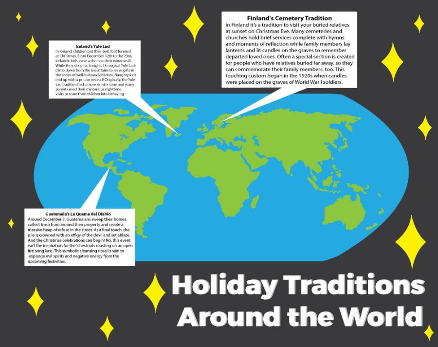 Holiday traditions dont just involve Santa Claus