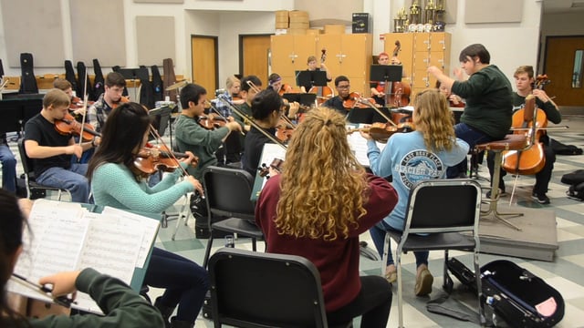 Orchestra debuts their spring performance