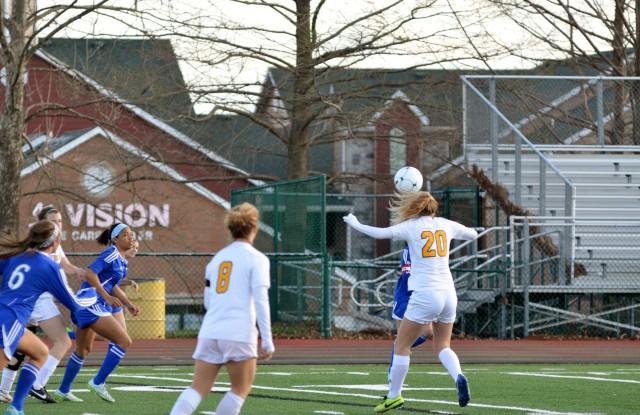 Girls soccer concedes four goals to Blue Springs South