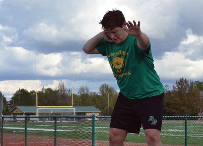 Track athletes continue to prepare for district meet