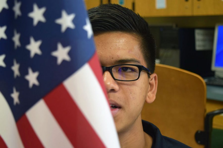 Senior Boone Palipatana says the pledge which now required to be said everyday in public schools. 