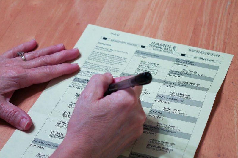 Feature photo of sample ballot by Eléa Gilles