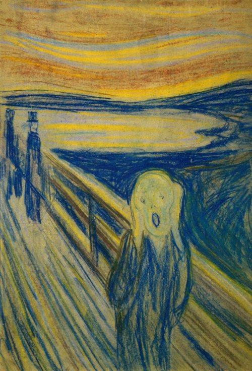 The Scream by Edvard Munch. Photo by The Munch Museum, Oslo