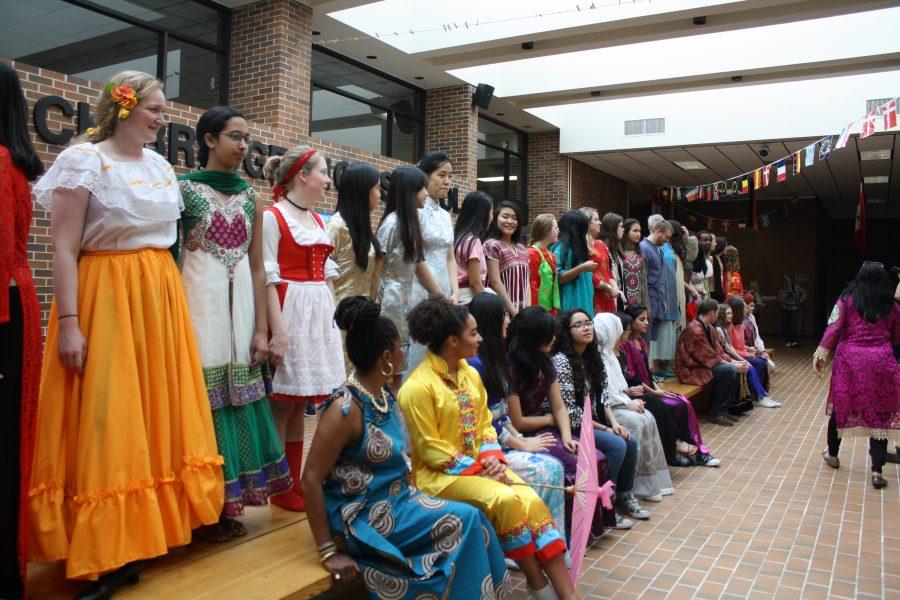 Global Village fashion show brings diversity and smiles to the main commons