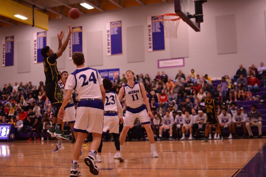 Bruins basketball earns another tight win over rival Kewpies