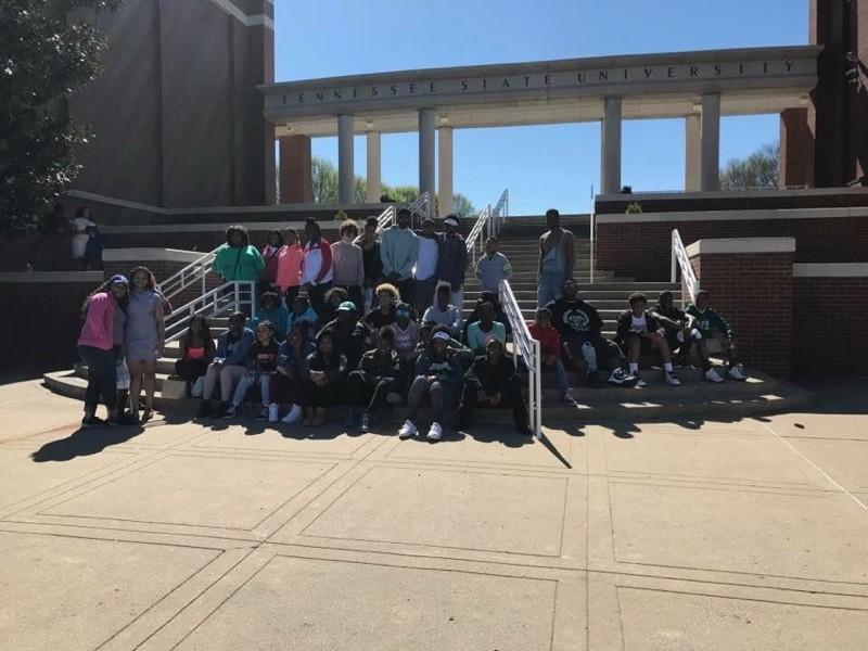 MAC Scholars on HBCU trip visit Tennessee State University in hopes of finding a college for them