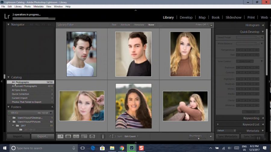 F/ocused: Importing and Exporting in Lightroom