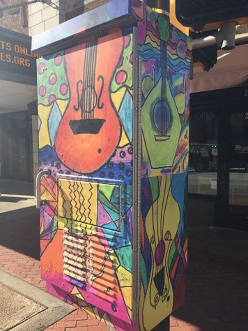 Downtown Traffic Box Art