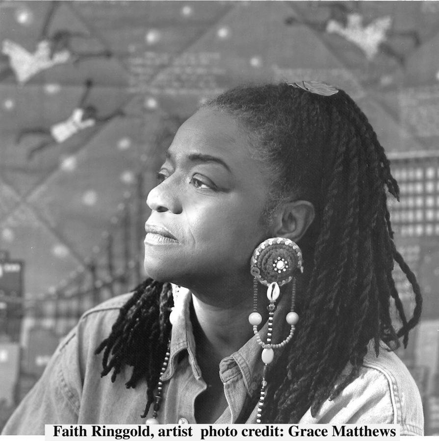 Faith Ringgold Source:http://www.faithringgold.com/ringgold/bio.htm Image used under fair use
