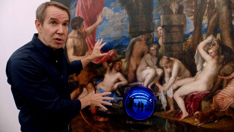 Jeff Koons appears in The Price of Everything. Courtesy of Sundance Institute | photo by US Four Productions. 