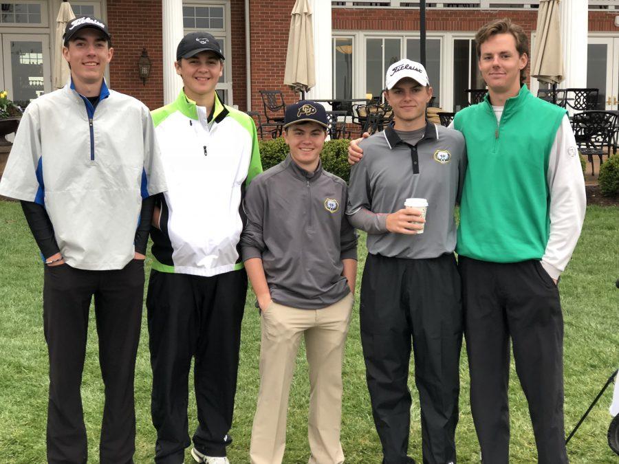 Boys golf finishes season with first place finish