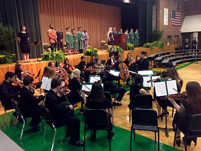 RBHS+string+orchestra+plays+during+the+senior+processional.+