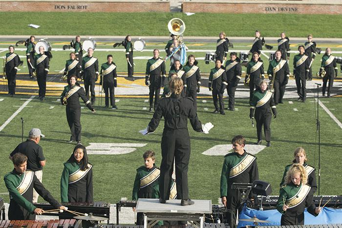 Marching band prepares for next season