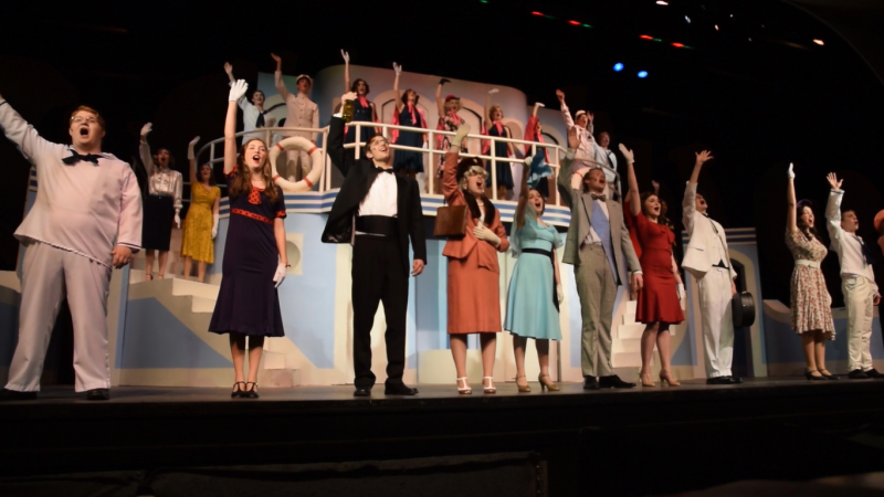 Actors talk about their roles in Anything Goes, showing Nov. 8-10