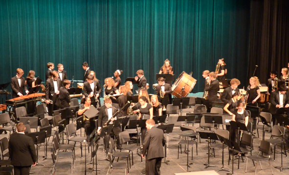 RBHS band performs in holiday concert