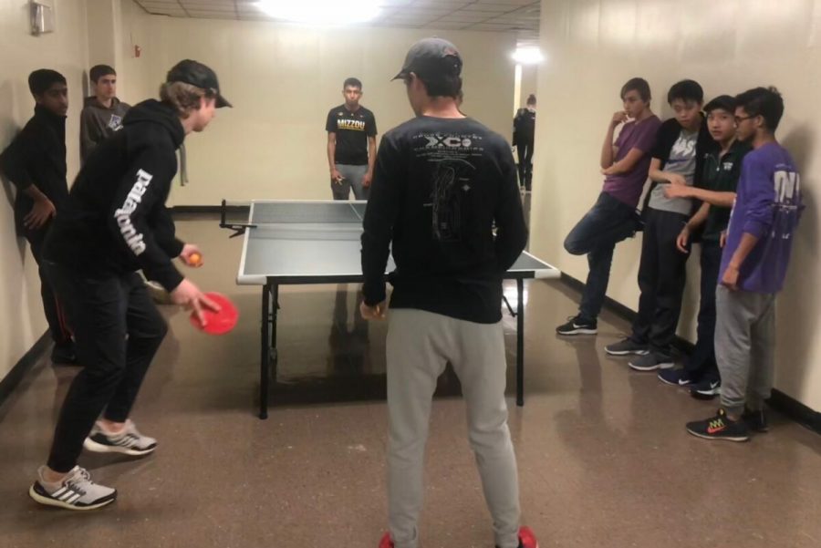 Ping pong club provides relaxed community, friendly competition