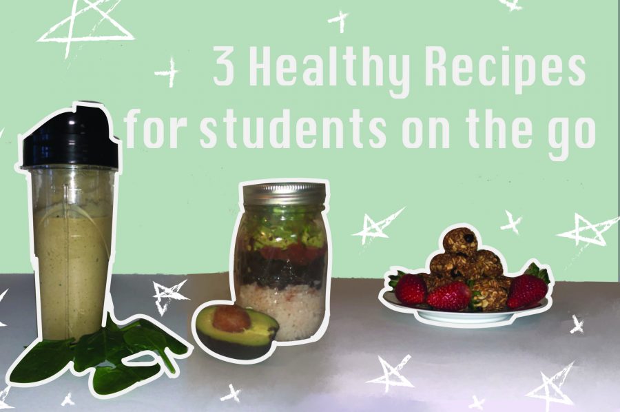 3 healthy recipes for students on the go