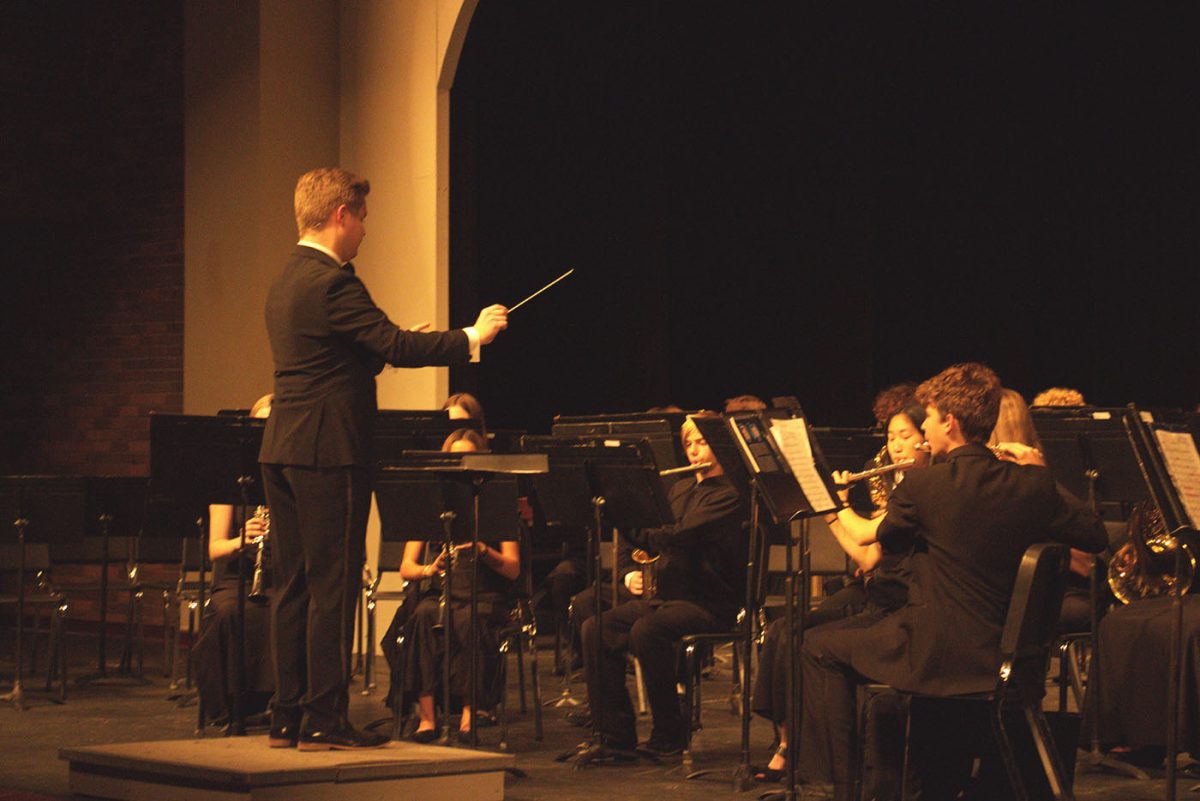 Band performs first concert of the year