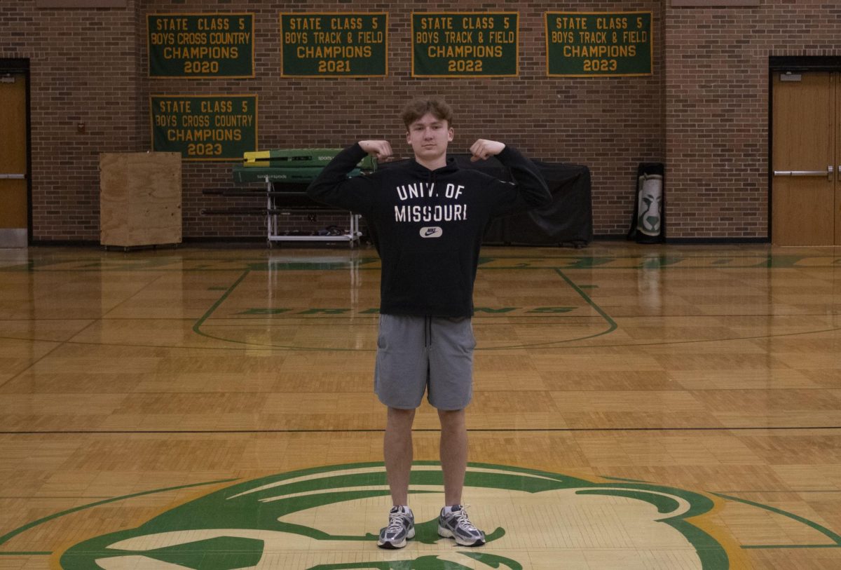 Donavan Parris' senior year was his favorite year with RBHS basketball and he also mentioned that the Hickman game was his favorite game too which was played at home in a blowout win “every shot has a story."