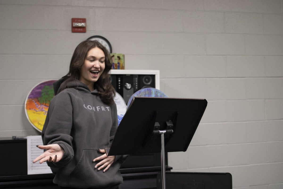Hannah Ryan (12) is officially hitting the high notes of senior year. These past four years have been all about finding her voice and making every moment note-worthy. Ryan has been in several musicals as well as show choir her freshman year. “When I'm not working on school work or with friends you can find me taking voice lessons and singing.” Ryan said.
